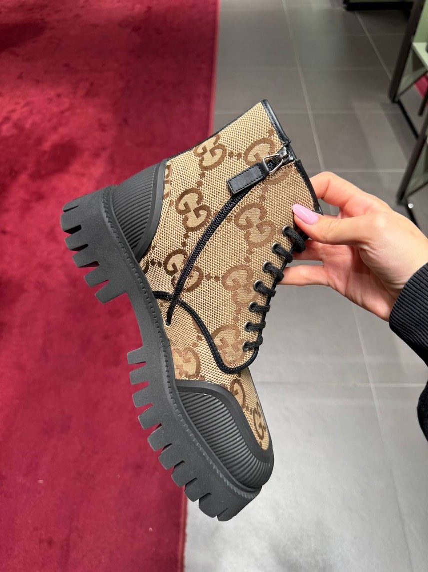 GUCCI Boots side view - Men's luxury Shoes