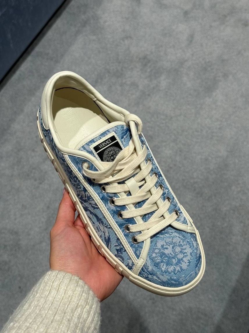 VERSACE Sneakers side view - Women's luxury Shoes