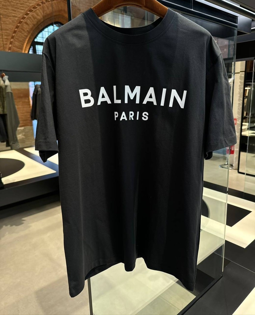 BALMAIN T-shirt and Polo side view - Men's luxury Clothes