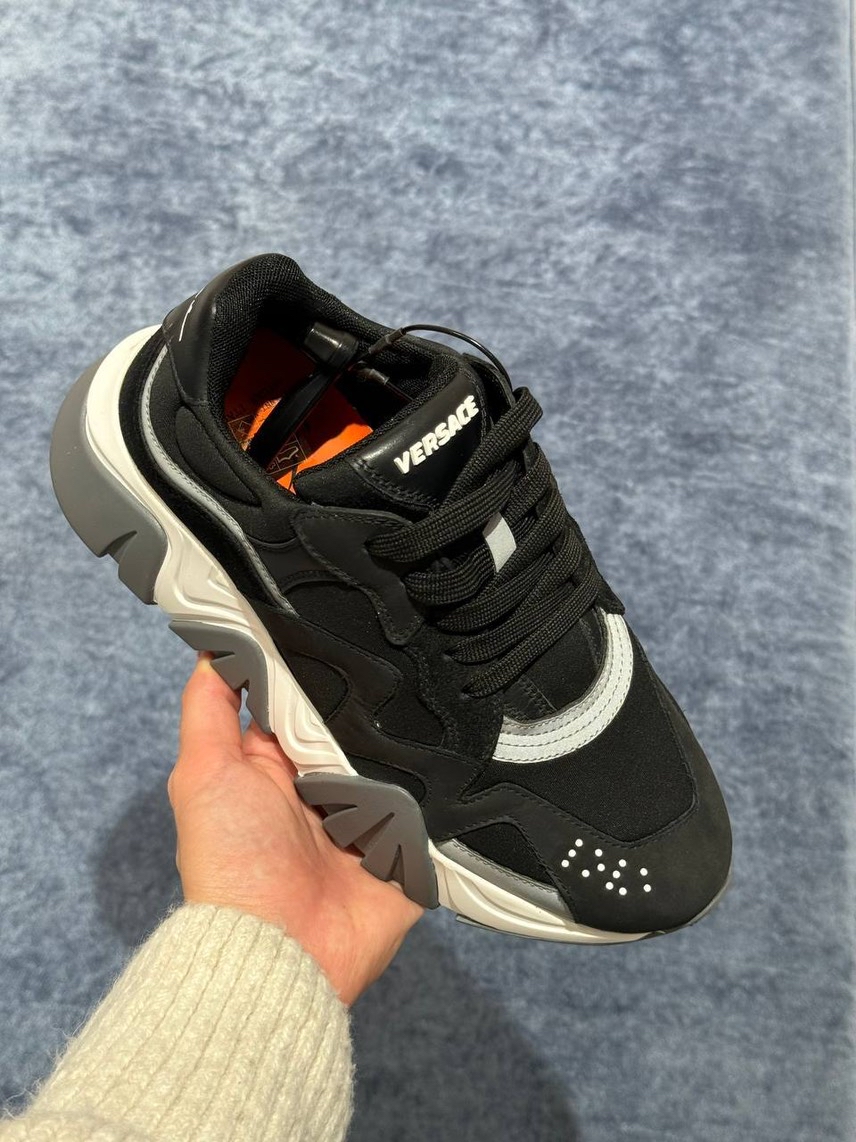 VERSACE Sneakers side view - Women's luxury Shoes