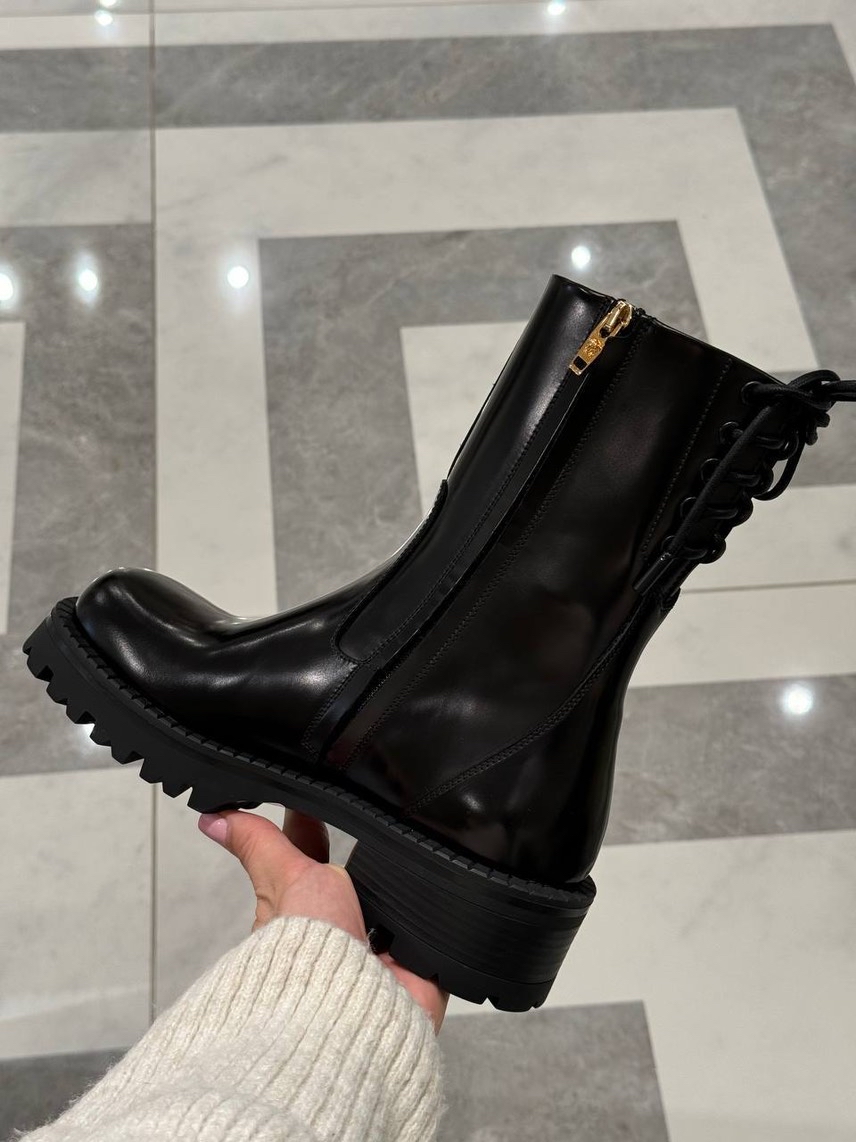 VERSACE Boots side view - Women's luxury Shoes