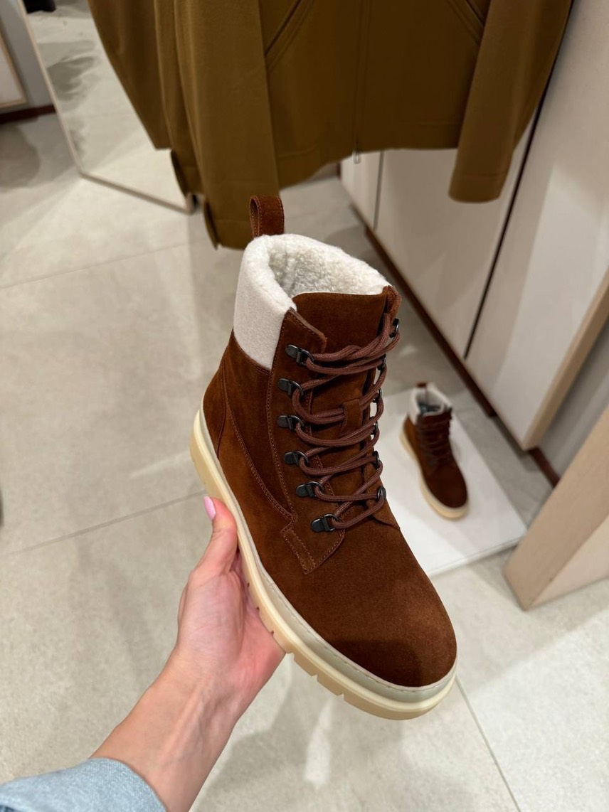 LORO PIANA Boots side view - Men's luxury Shoes