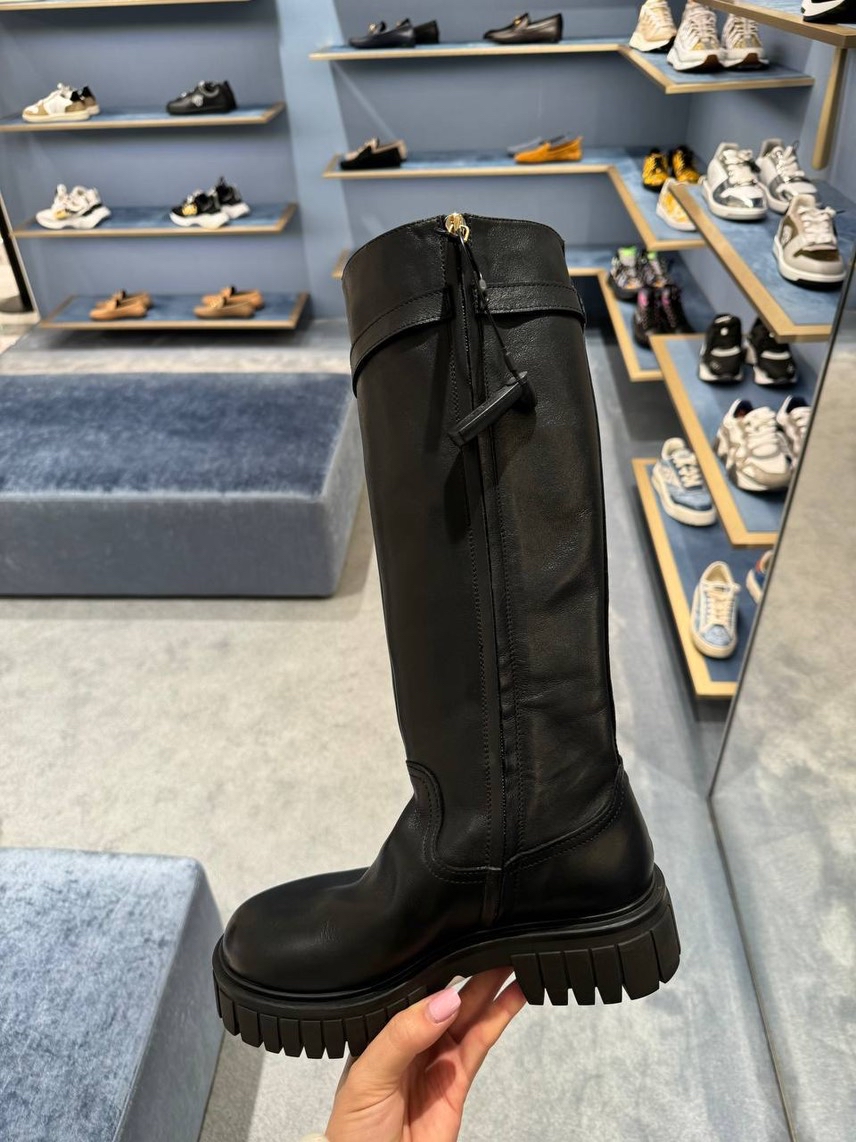VERSACE Boots side view - Women's luxury Shoes