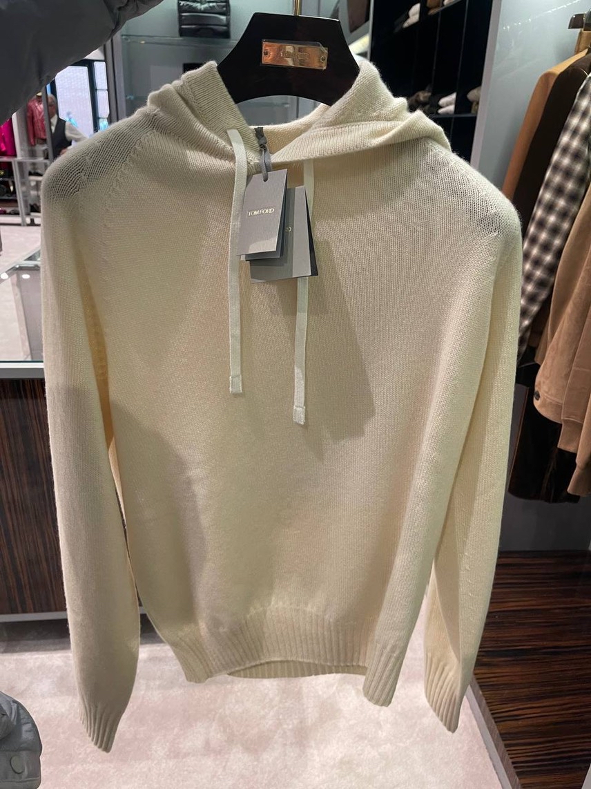 TOM FORD Hoodies front view - Men's luxury Clothes
