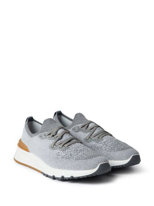 BRUNELLO CUCINELLI Sneakers front view - Men's luxury Shoes