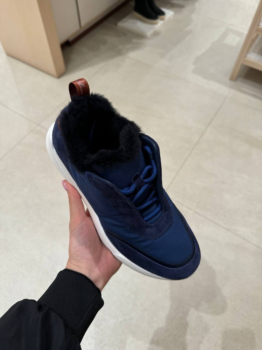 LORO PIANA Sneakers side view - Men's luxury Shoes