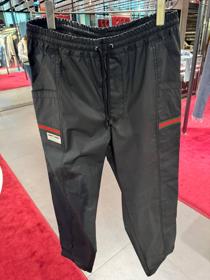 GUCCI Trousers front view - Men's luxury Clothes