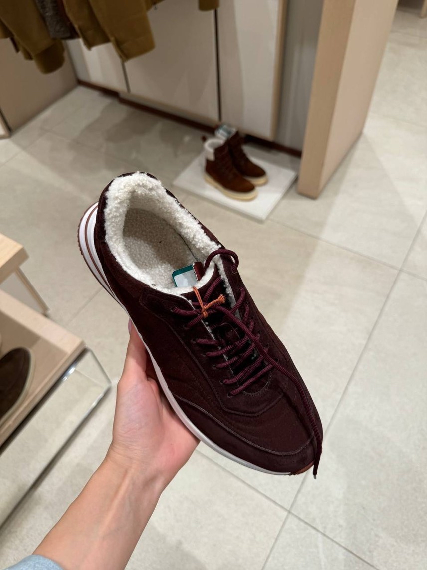 LORO PIANA Sneakers side view - Men's luxury Shoes