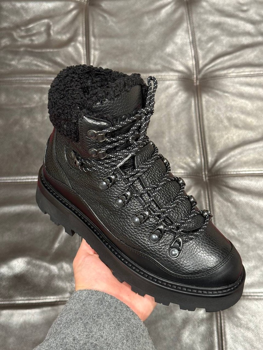 MONCLER Boots side view - Women's luxury Shoes