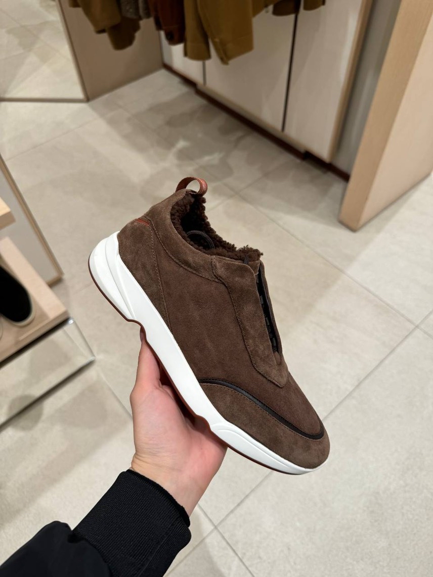 LORO PIANA Sneakers side view - Men's luxury Shoes