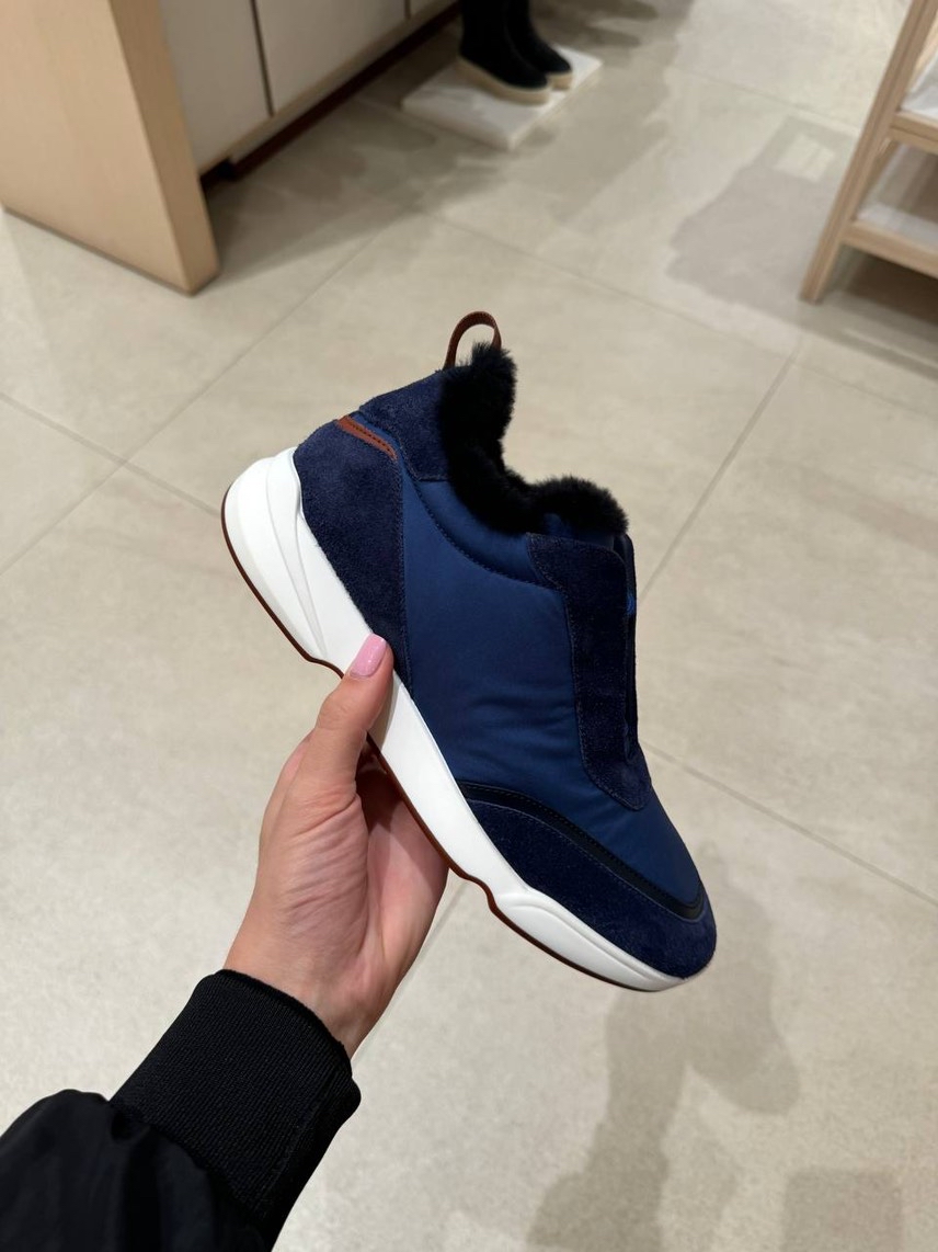 LORO PIANA Sneakers front view - Men's luxury Shoes