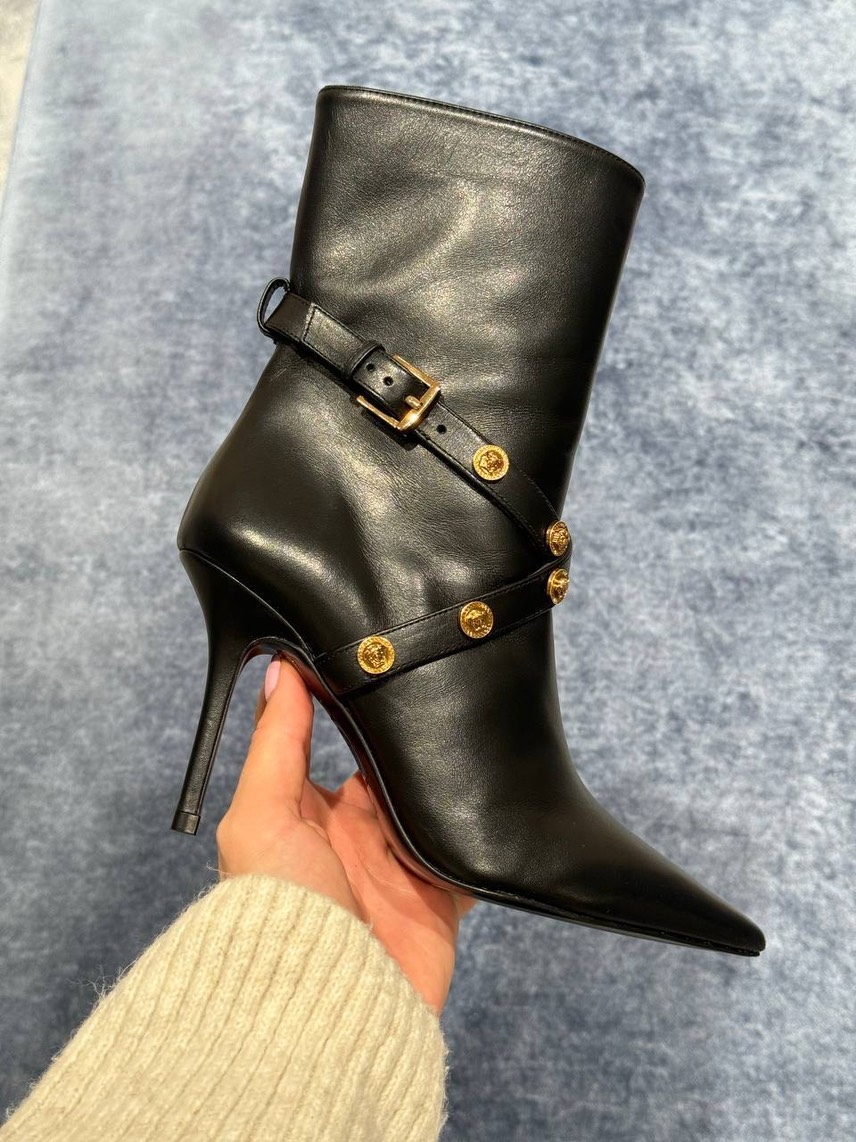 VERSACE Boots front view - Women's luxury Shoes
