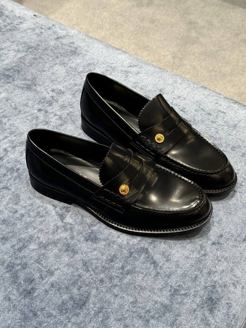 VERSACE Loafers front view - Women's luxury Shoes