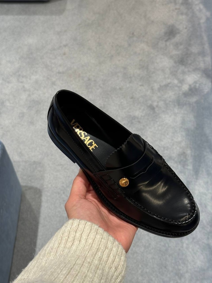 VERSACE Loafers side view - Women's luxury Shoes
