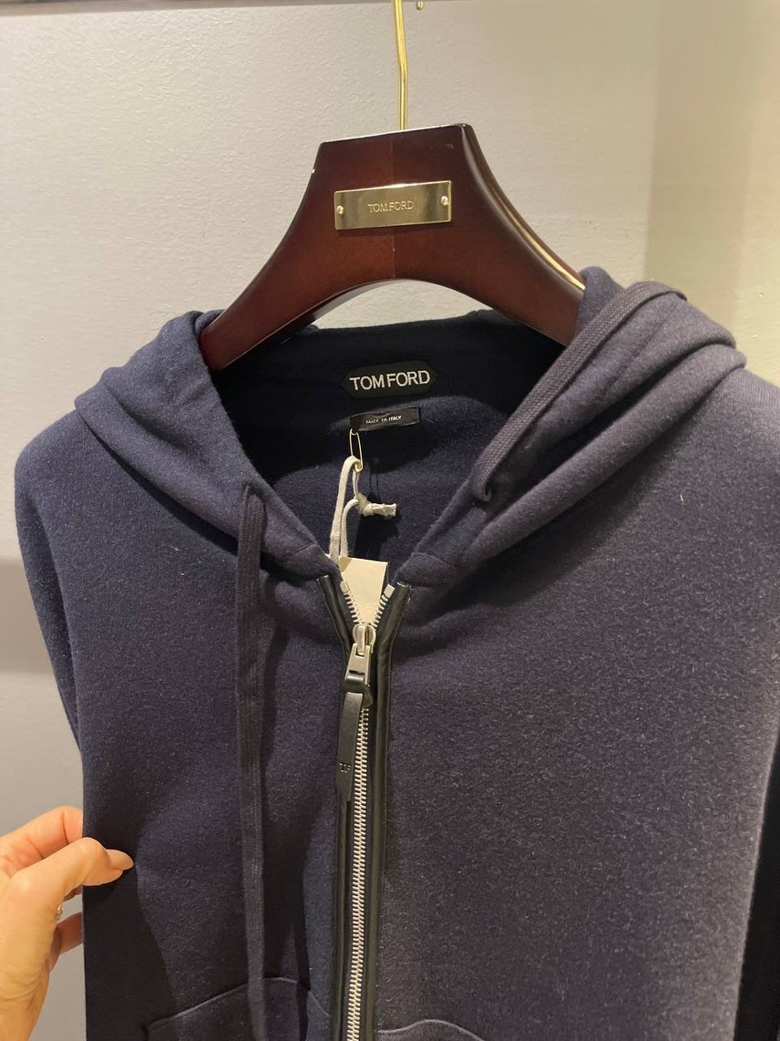 TOM FORD Hoodies side view - Men's luxury Clothes
