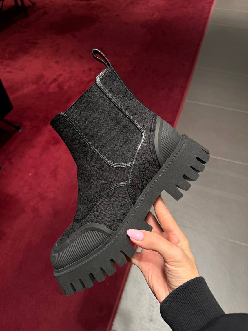 GUCCI Boots side view - Men's luxury Shoes