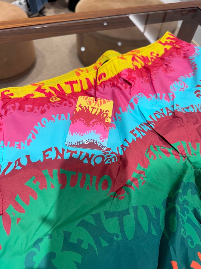 VALENTINO GARAVANI Swimwear side view - Men's luxury Clothes