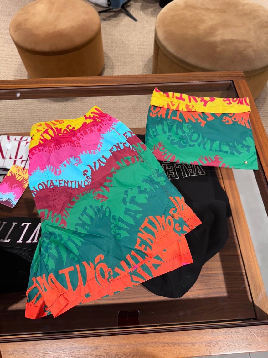 VALENTINO GARAVANI Swimwear side view - Men's luxury Clothes
