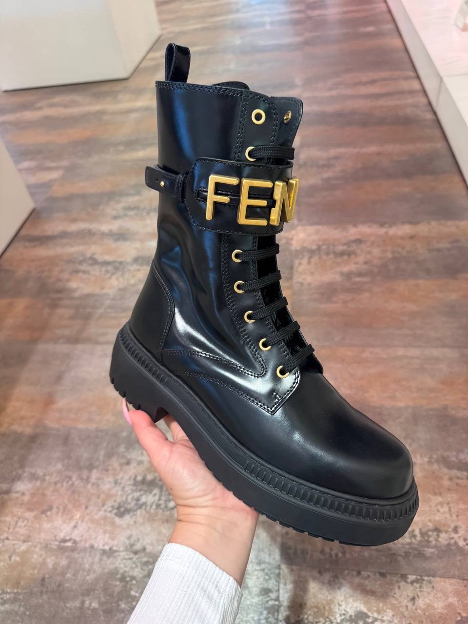 FENDI Boots front view - Women's luxury Shoes