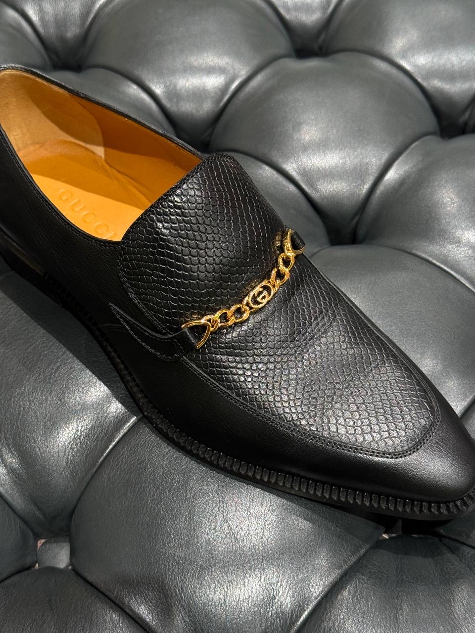 GUCCI Loafers side view - Men's luxury Shoes