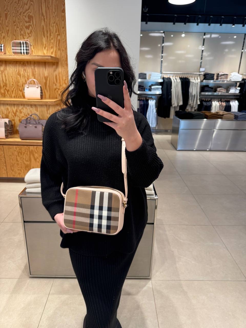 BURBERRY Crossbody bags front view - Women's luxury Bags