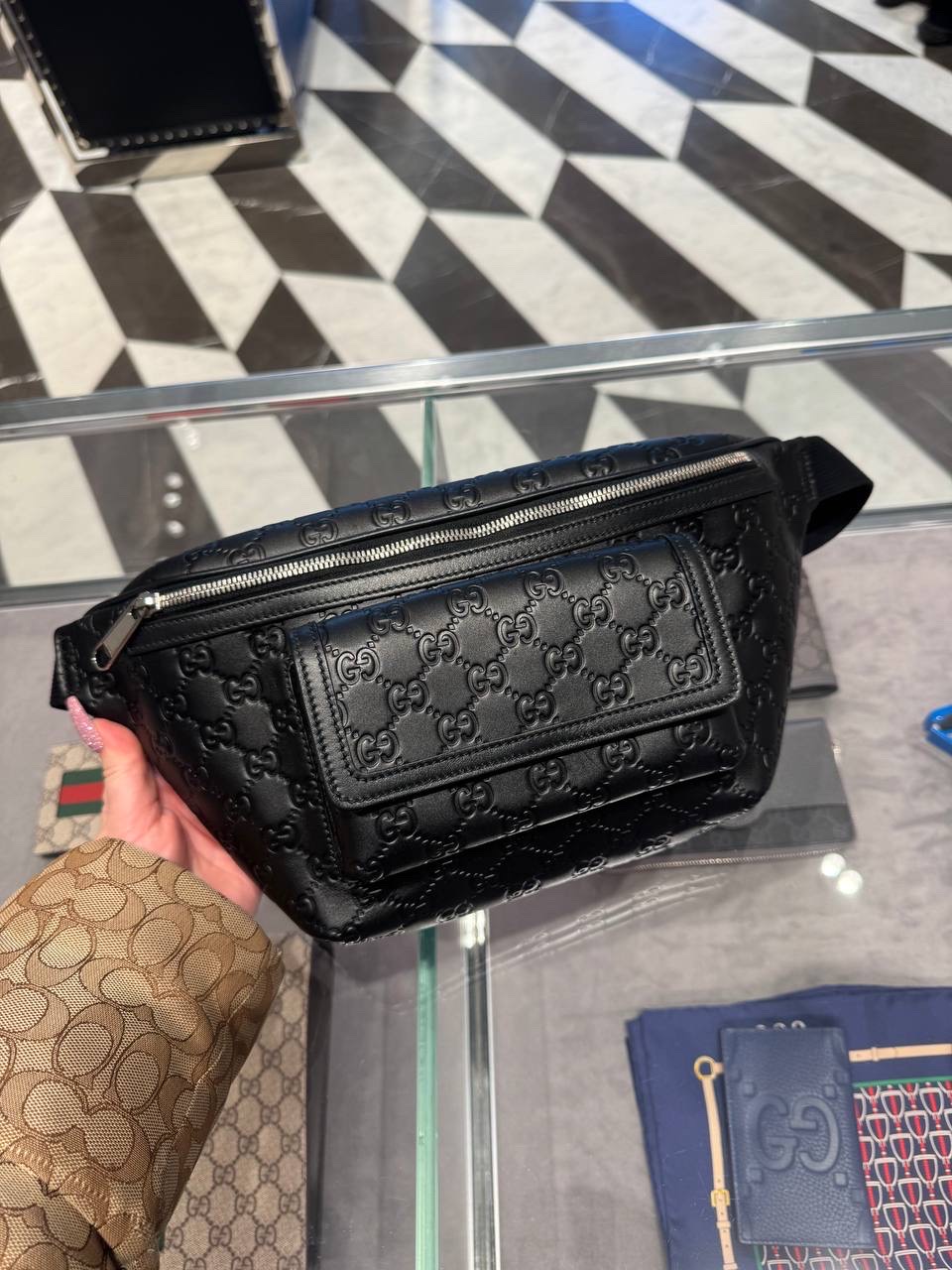 GUCCI Belt bags front view - Men's luxury Bags