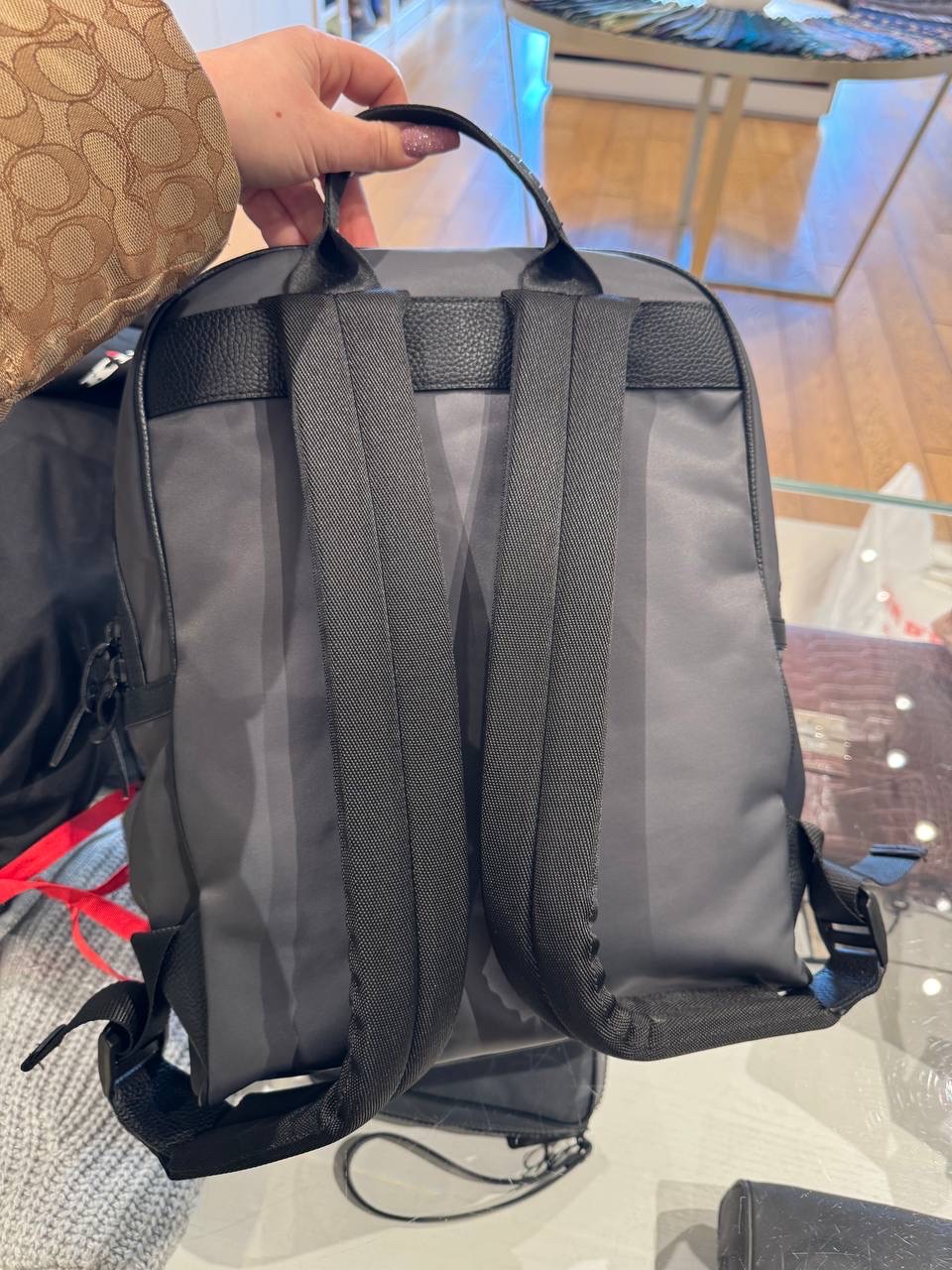 KITON Backpack side view - Men's luxury Bags