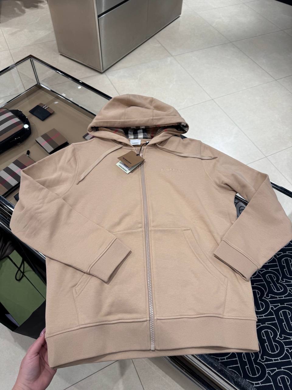 BURBERRY Hoodies front view - Men's luxury Clothes