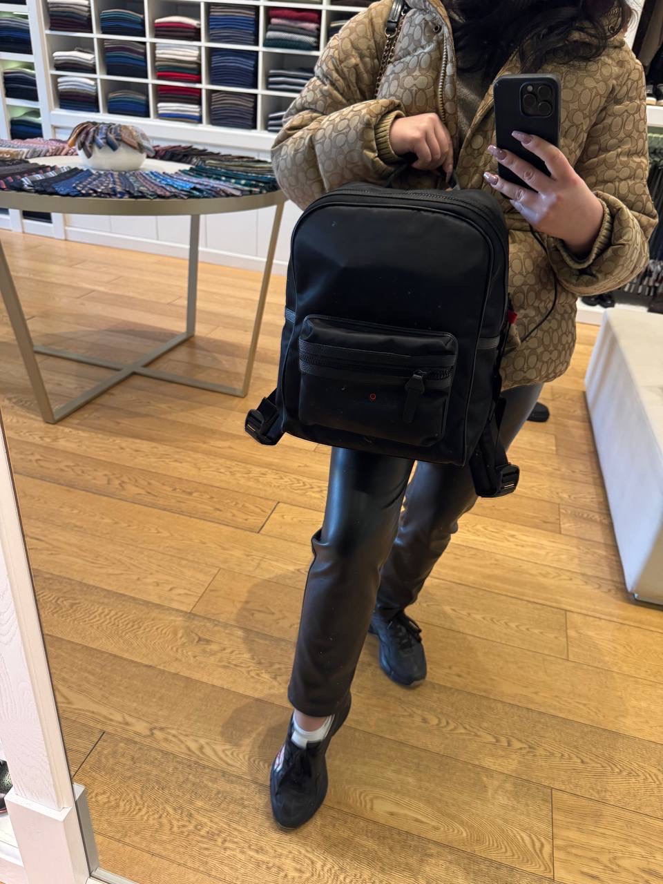 KITON Backpack front view - Men's luxury Bags