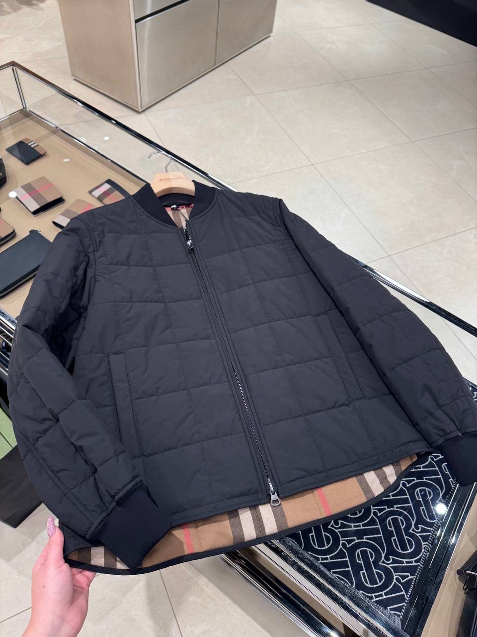 BURBERRY Jackets side view - Men's luxury Clothes