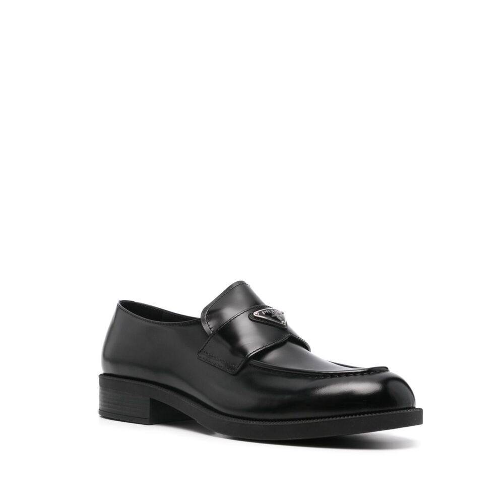 PRADA Loafers front view - Men's luxury Shoes