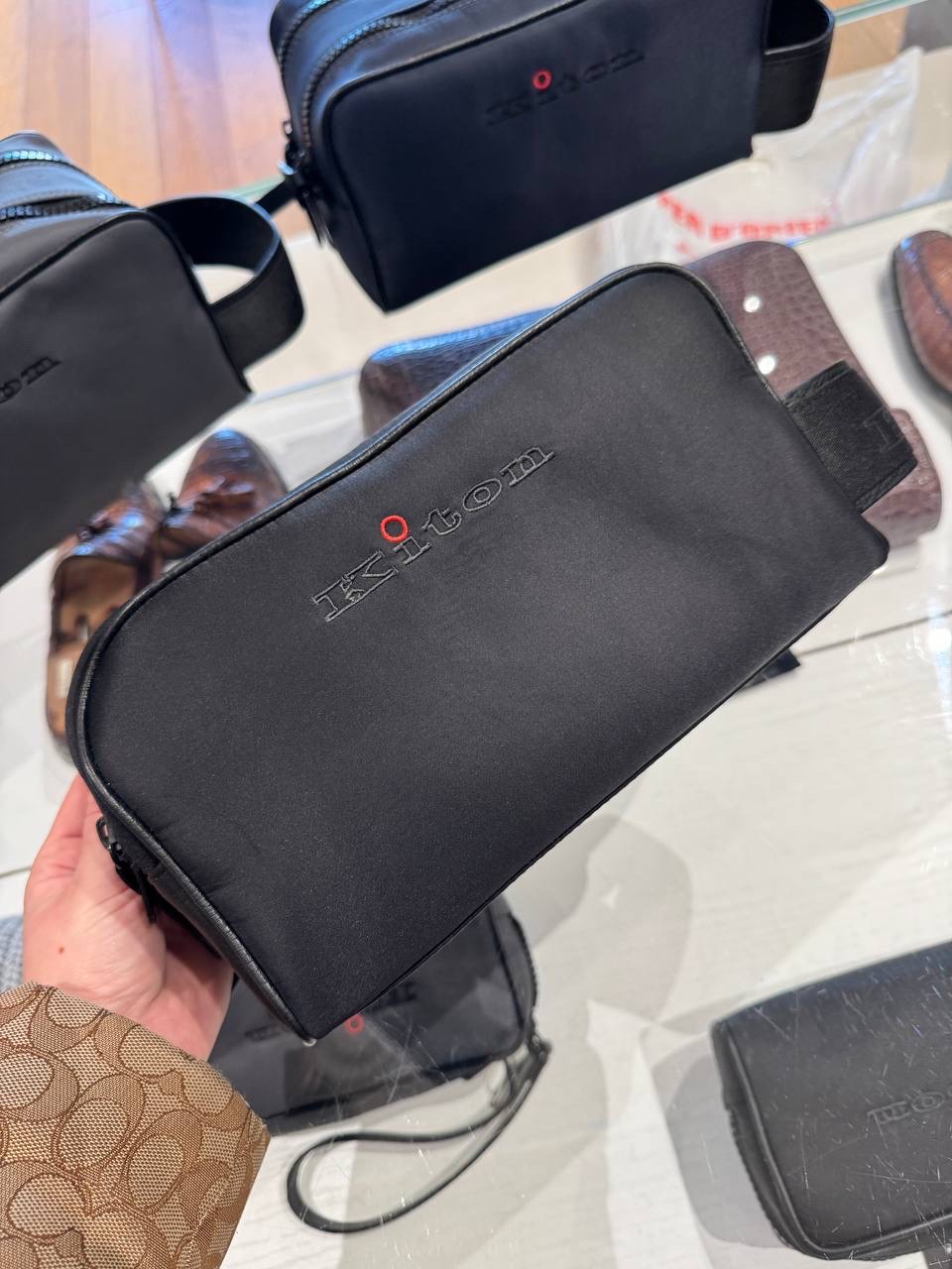 KITON Wallets and small leather goods side view - Men's luxury Accessories