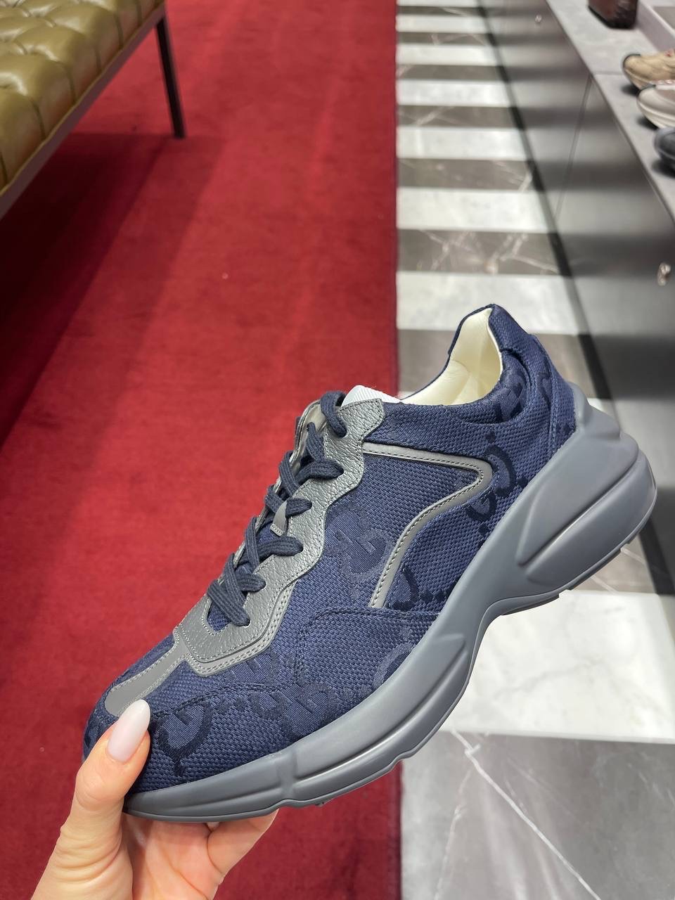 GUCCI Sneakers front view - Men's luxury Shoes