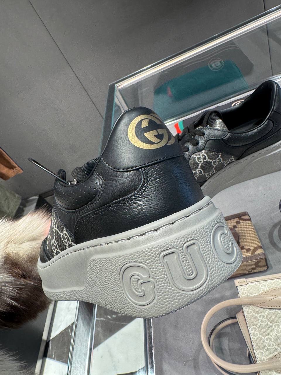 GUCCI Sneakers side view - Men's luxury Shoes