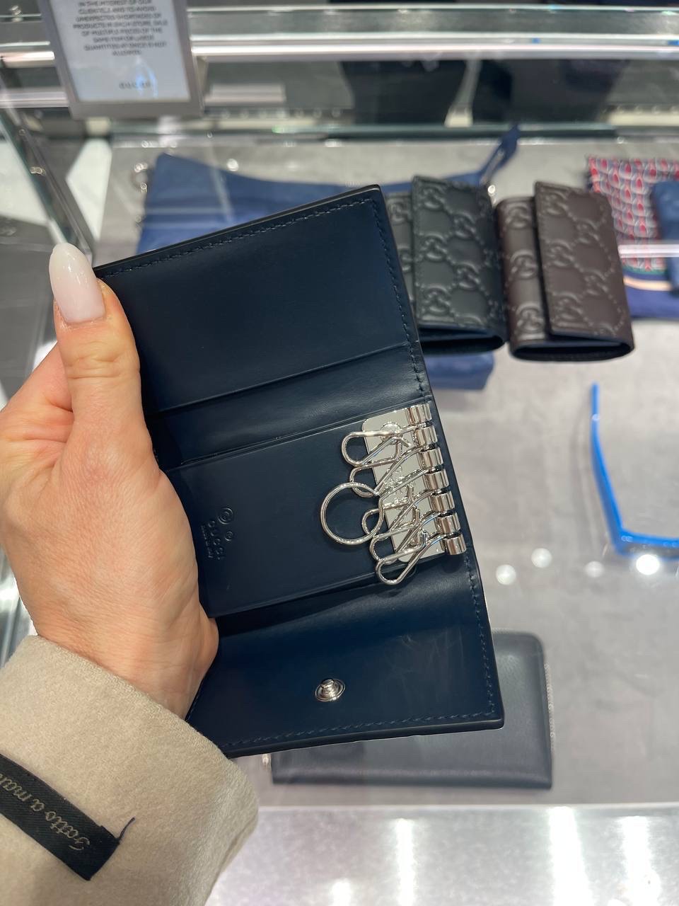 GUCCI Keychains side view - unisex luxury Accessories