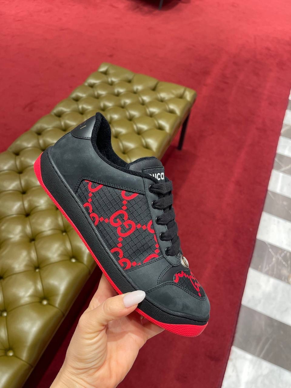 GUCCI Sneakers front view - Men's luxury Shoes