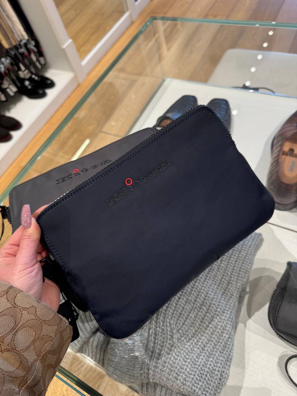 KITON Wallets and small leather goods side view - Men's luxury Accessories