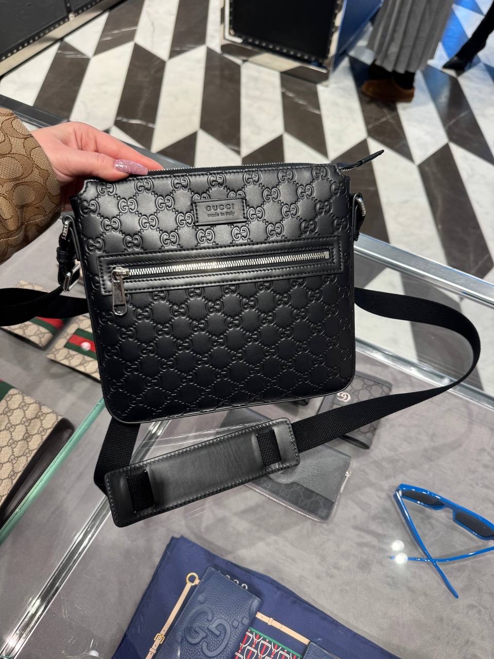 GUCCI Crossbody bags front view - Men's luxury Bags