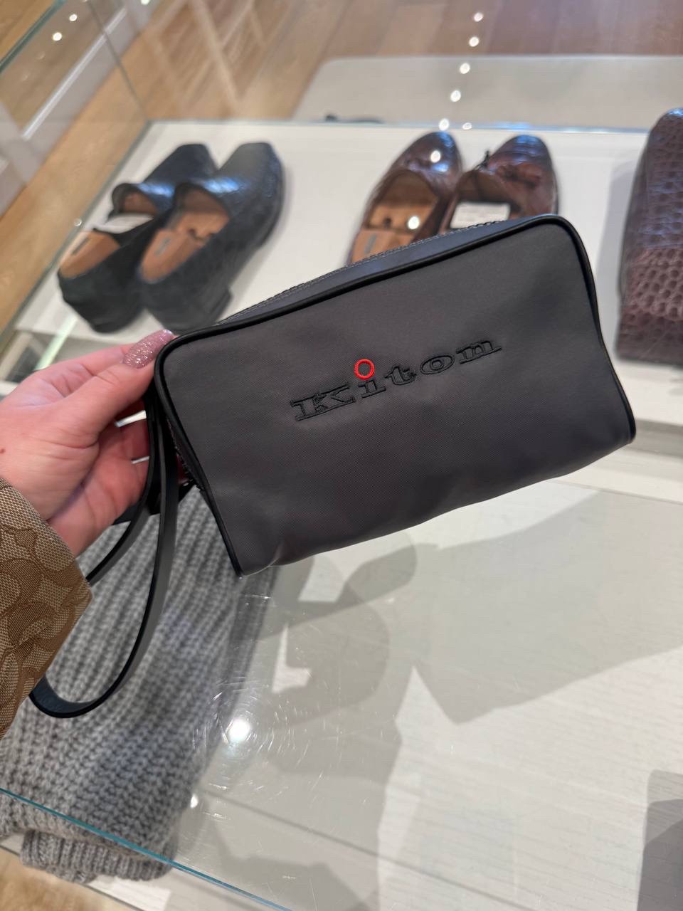 KITON Wallets and small leather goods side view - Men's luxury Accessories
