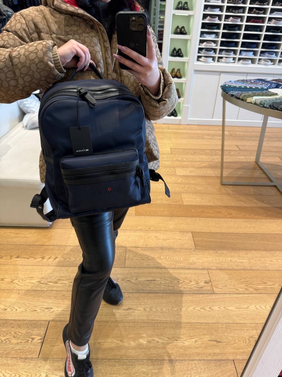 KITON Backpack side view - Men's luxury Bags