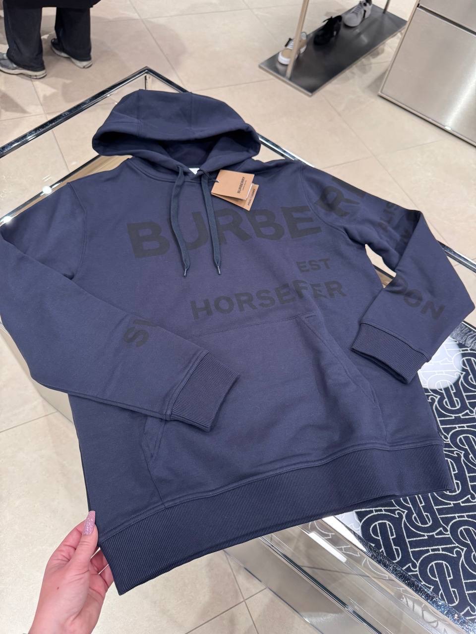 BURBERRY Hoodies front view - Men's luxury Clothes