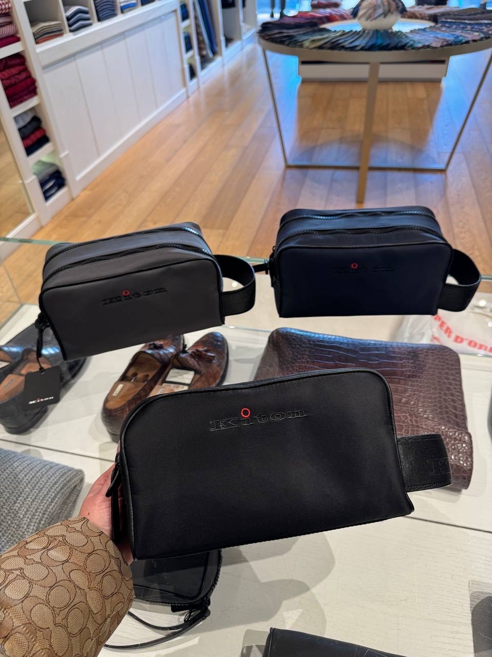 KITON Wallets and small leather goods front view - Men's luxury Accessories