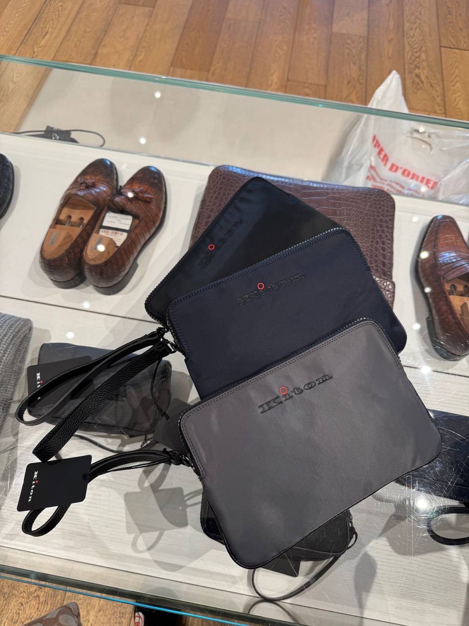 KITON Wallets and small leather goods front view - Men's luxury Accessories