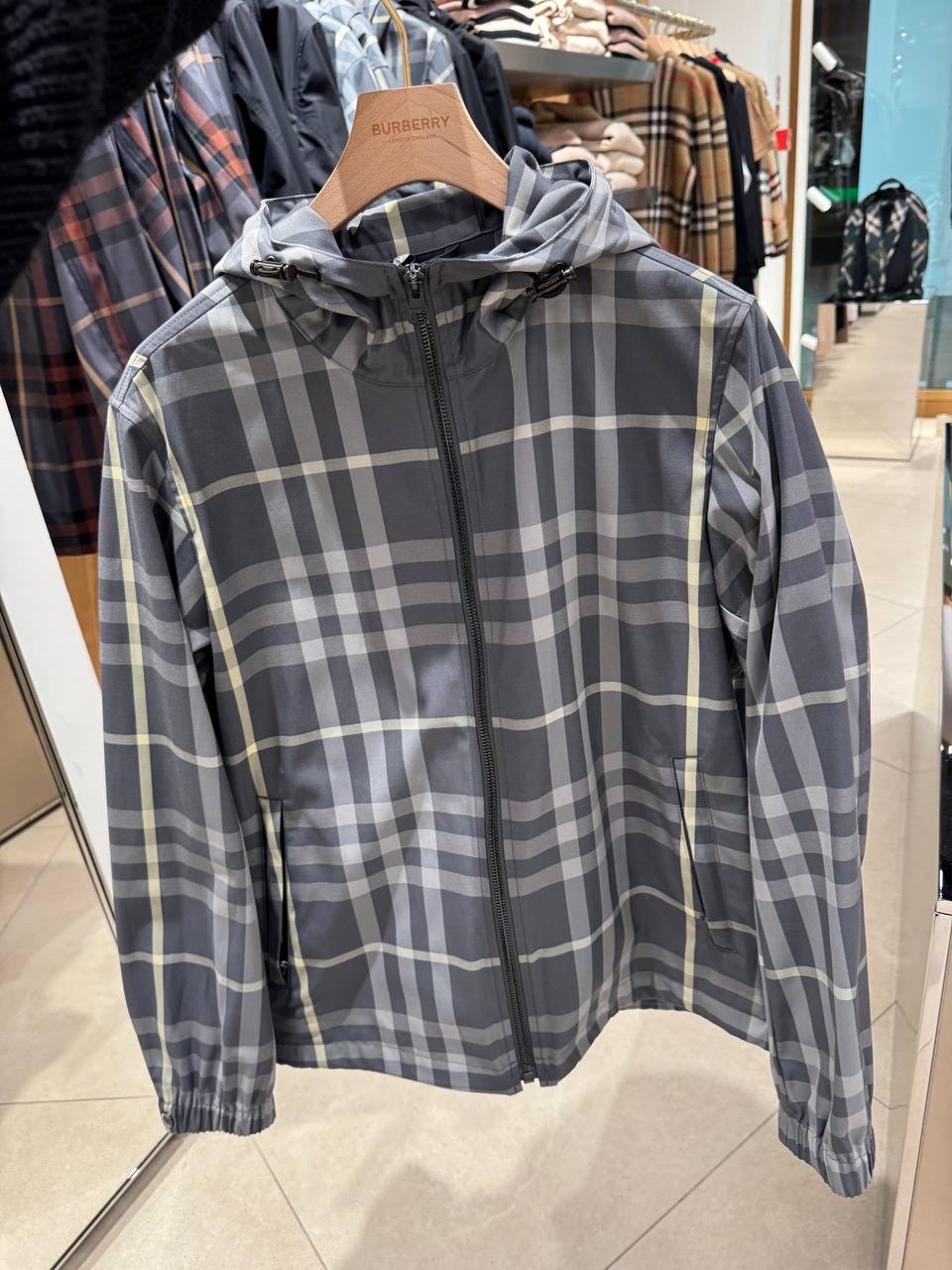 BURBERRY Jackets front view - Men's luxury Clothes