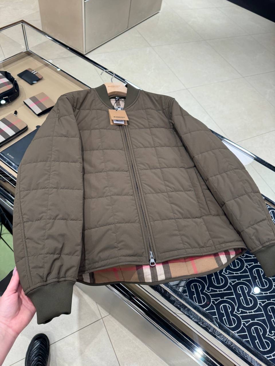 BURBERRY Jackets front view - Men's luxury Clothes