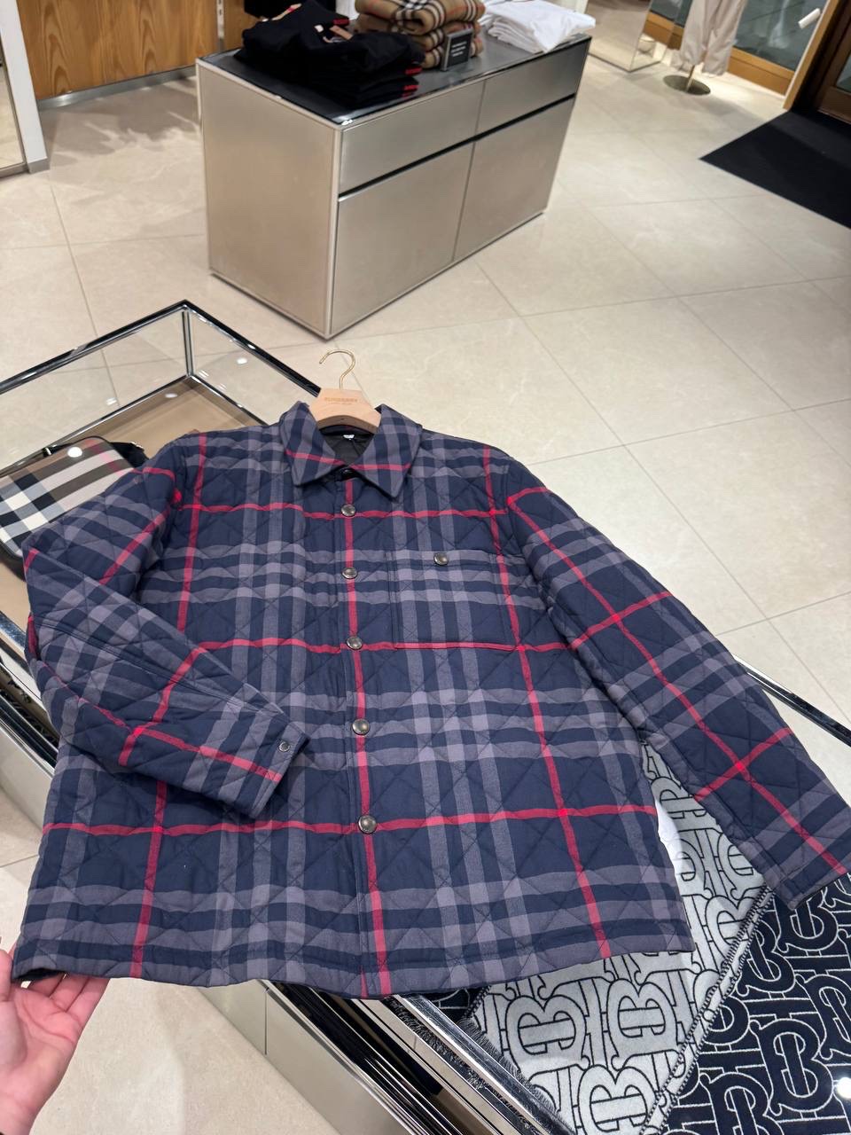 BURBERRY Jackets front view - Men's luxury Clothes