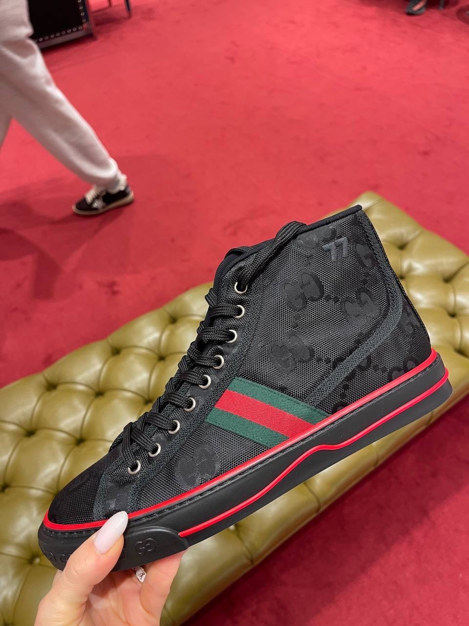 GUCCI Sneakers side view - Men's luxury Shoes