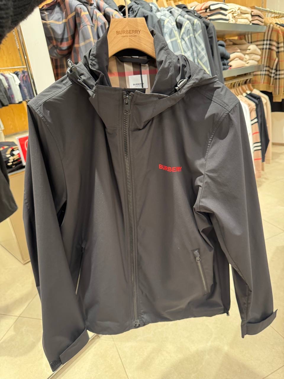 BURBERRY Jackets front view - Men's luxury Clothes