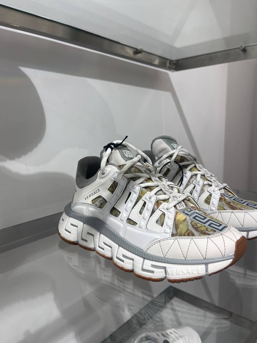 VERSACE Sneakers side view - Women's luxury Shoes