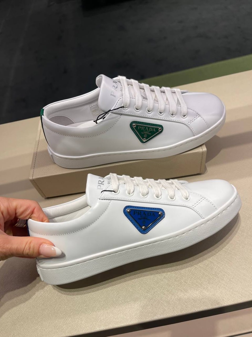 PRADA Sneakers side view - Women's luxury Shoes
